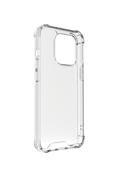 baykron جراب متين مضاد للبكتيريا ومضاد للاصفرار لهاتف Apple iPhone 13 Pro شفاف