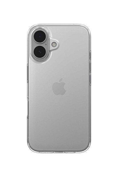 Generic Transparent back cover with reinforced edges, compatible with iPhone 16