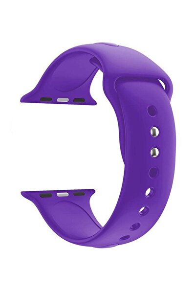 Voberry حزام بديل لساعة Apple Watch Series 4 مقاس 40 مم، بنفسجي