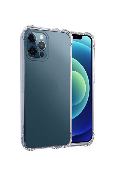 Generic غطاء خلفي سيليكون فائق الحماية 4 زوايا لهاتف iPhone 12 Pro Max