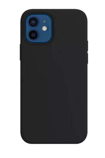 Generic Flexible and modern silicone case for iPhone 12 black color