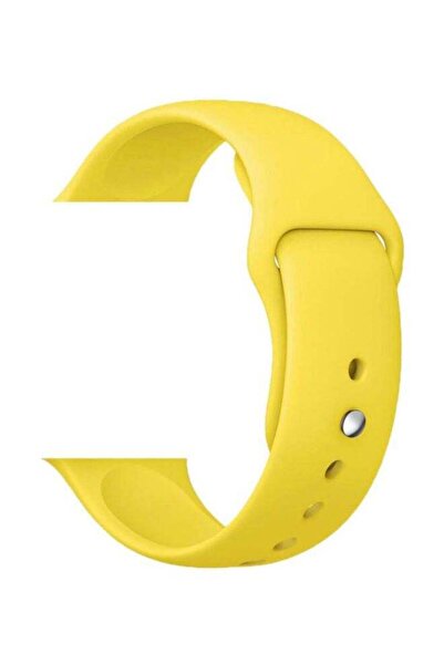 Generic Replacement Band For Apple Watch Series 5/4/3 Sport Edition-42mm and 44mm Yellow