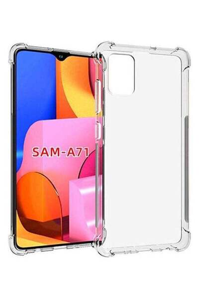 Generic غطاء خلفي مع واقي شاشة لهاتف سامسونج جالاكسي A71 (ديفندر)