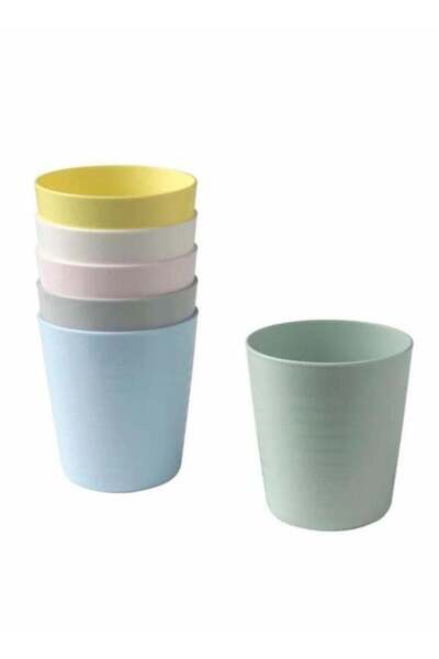 Generic مجموعة أكواب للأطفال مكونة من 6 قطع متعددة الألوان
