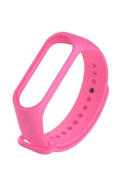 ARTLOOK حزام ساعة بديل لـ Xiaomi Mi Band 4 باللون الفوشيا