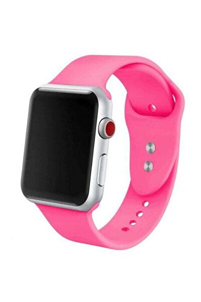 Generic سوار بديل لساعة أبل الذكية مقاس 38/40 مم، وردي