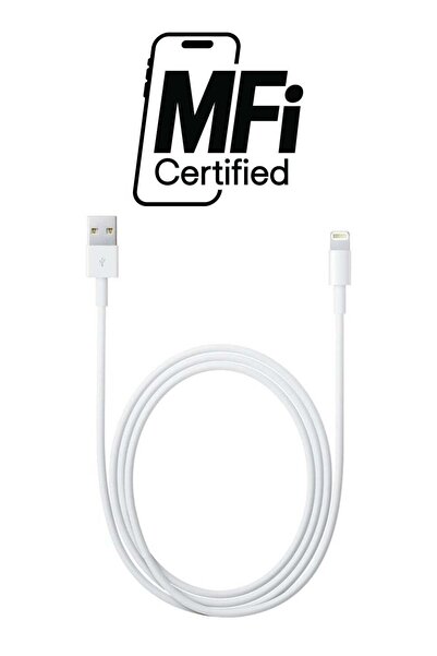 Generic كابل لايتنينج إلى USB أبيض