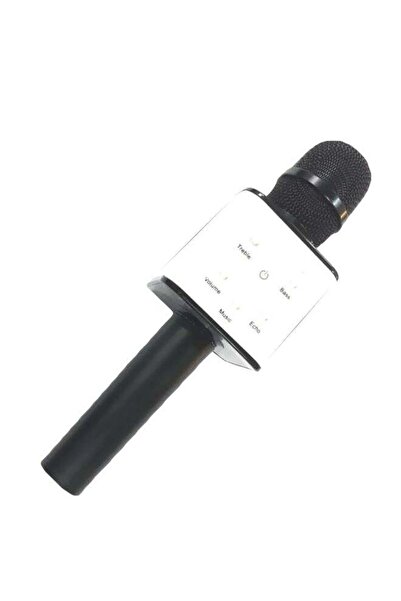 Tuxun ميكروفون كاريوكي لاسلكي Q7 أسود/أبيض