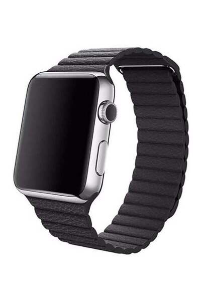 Elivebuyind سوار بديل لساعة Apple Sport Series 1/2/3 مقاس 42 مم، أسود