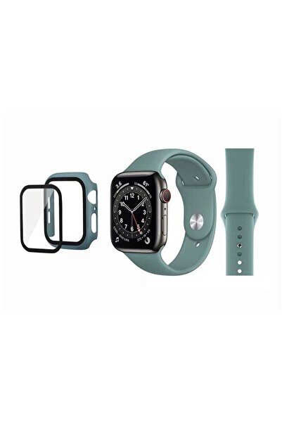 Perfii سوار بديل ممتص للصدمات لساعة Apple Watch Series 6/SE/5/4 - أخضر كاكتوس