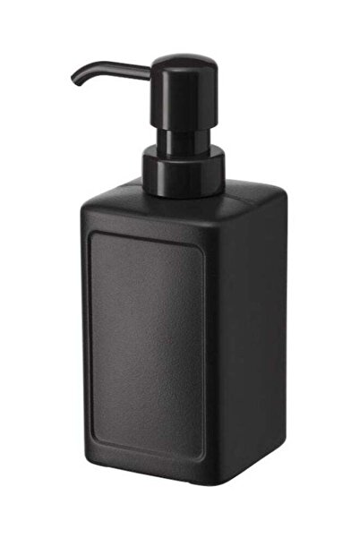 RINNIG موزع صابون مستطيل الشكل باللون الأسود