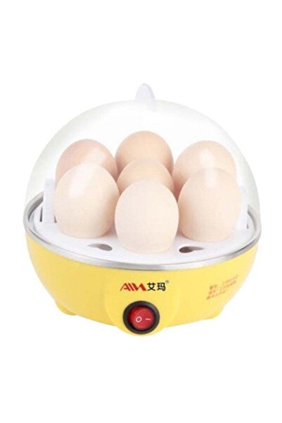 Generic غلاية بيض كهربائية مع أجزاء طباخ C3_DA40 أصفر