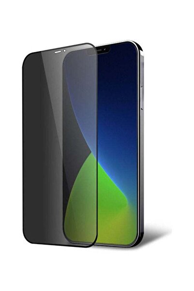 Generic iPhone 12 Mini Privacy Tempered Glass Screen Protector Black