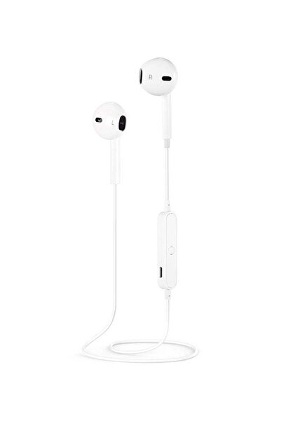 Generic S6 Bluetooth In-Ear Earphones White