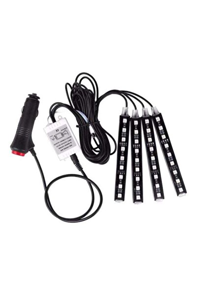 Generic 4-Piece LED Car Interior Lights