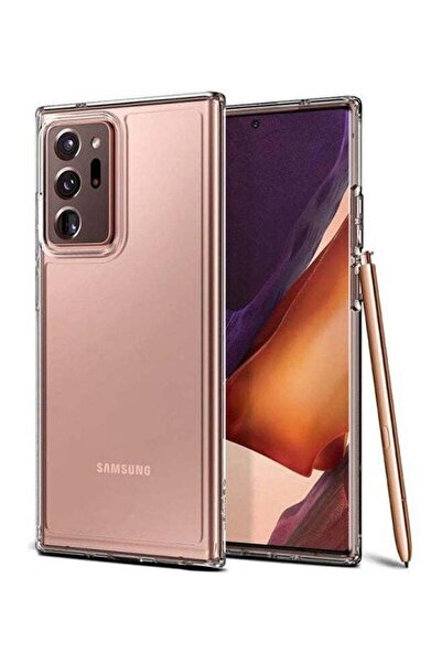 Generic For Samsung Galaxy Note 20 Ultra Transparent Cover TPU HD Protect Camera Cover Case Shockproof Prote