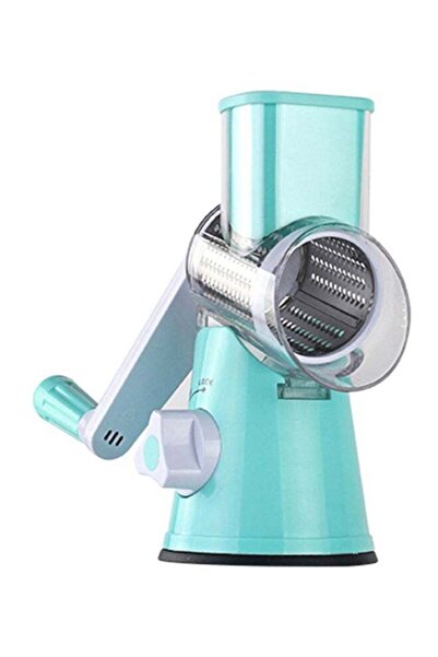 CYTHERIA Multifunctional Round Mandoline Slicer Blue 26x12.7x24cm