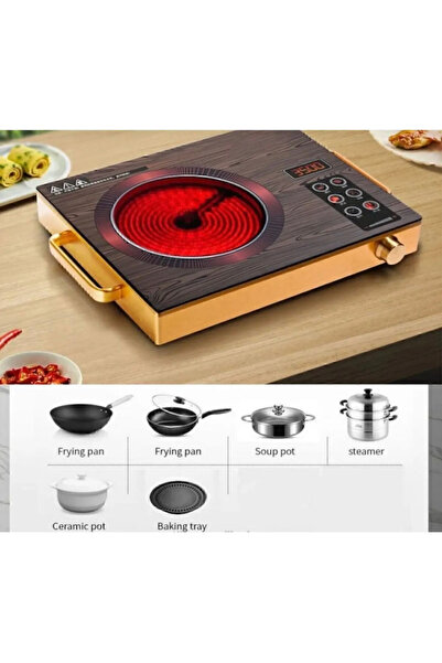 Genel Markalar New Lazer Gold Bakır Kaplama Ocak 3500w Npp050 Model Tüm Tence...