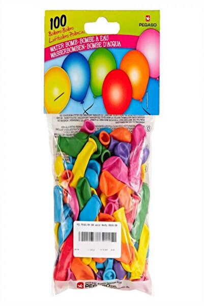PEGASO مجموعة بالونات قنبلة مائية مكونة من 100 قطعة