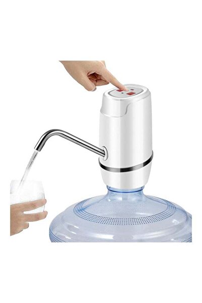 Generic مضخة مياه برميلية كهربائية قابلة لإعادة الشحن من جيبوش، شفط نقي، بيضا...