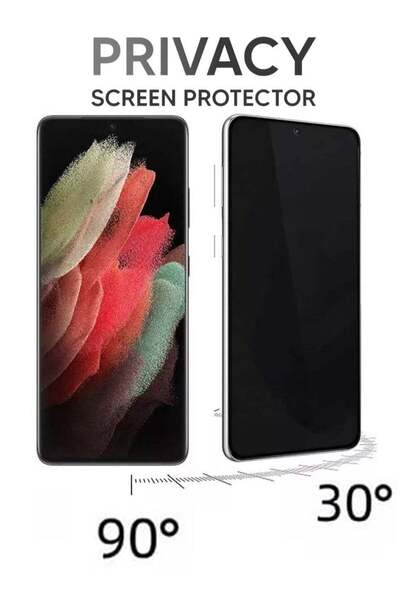 Generic واقي شاشة هيدروجيل غير لامع للخصوصية لهاتف Redmi K70 Ultra