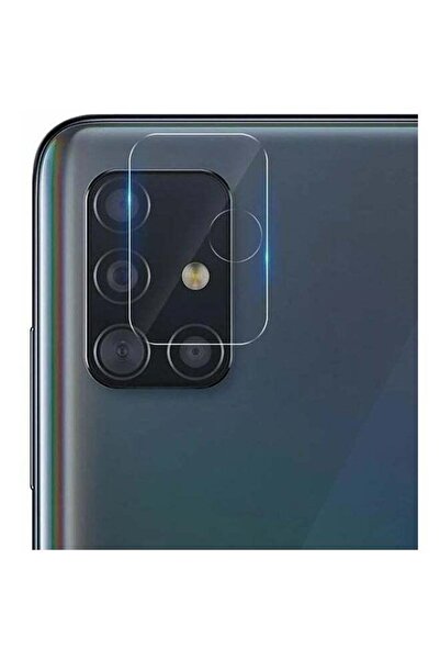 Generic واقي شاشة زجاجي لعدسة الكاميرا لهاتف Samsung Galaxy A51 / A31 شفاف