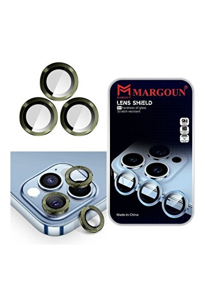 Margoun iPhone 14 Pro Camera Lens Shield Protector 9H Tempered Glass Scratch Resistant HD Lens Shiel