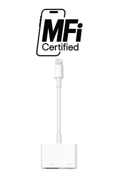 Generic Lightning Digital AV Adapter White