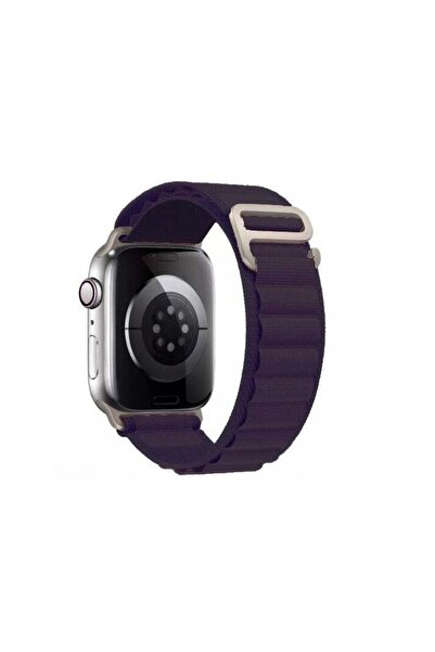 Generic سوار ساعة ابل بنفسجي مقاس 42