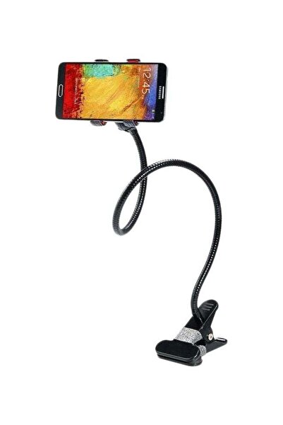 Generic Flexible Car Mount Mobile Holder Black