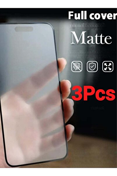 Generic 3 ملصقات نانو سيراميك غير لامعة لهاتف iPhone 15 Pro
