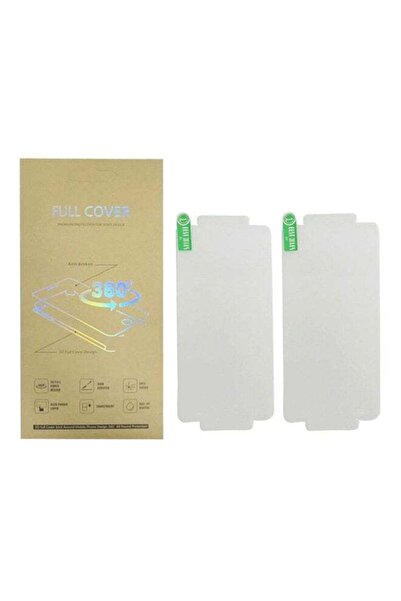 Generic Gelatinous Screen 360 Degree Protector (Front and Back protector) For Apple iPhone X