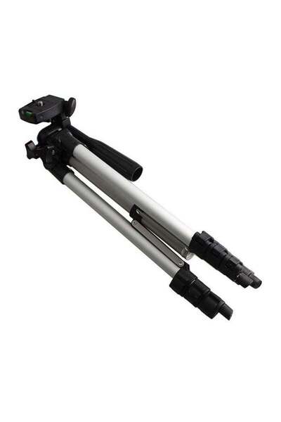 Generic Portable Flexible Camera Tripod Silver/Black