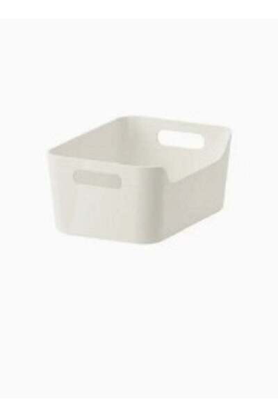 Generic Multipurpose storage box, white, 17x25 cm