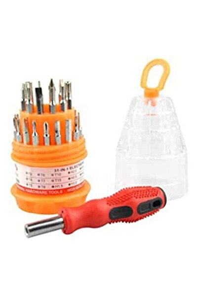 Generic Screwdriver Bit Set 31 In 1 Magnetic Mini Screwdriver Bits Torx Phone Watch Laptop Repair Tool Set M