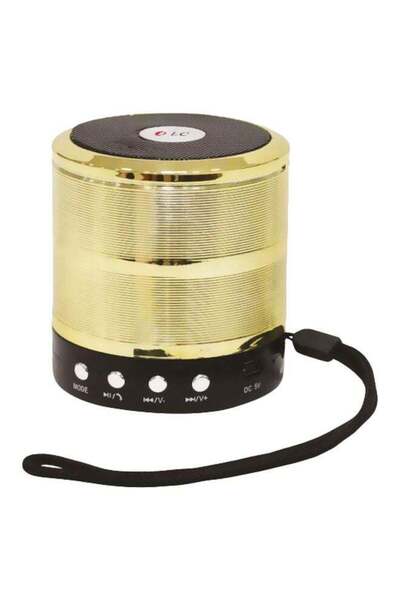 DLC Portable Card Speaker Black/Gold