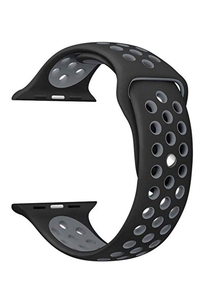 Generic Apple Watch Series Replacement Bracelet 3/2/1 38mm Grey & Black