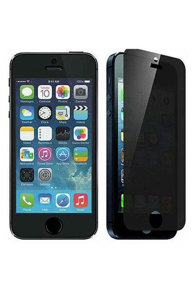 Generic Privacy Anti-Spy Tempered Glass Screen Protector For Apple iPhone 5/5S