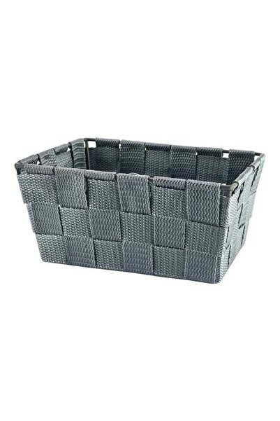 Wenko Adria Storage Space Basket Grey 14x14x9cm
