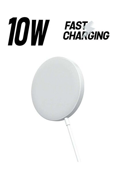 Generic Magnetic Magsafe Charger For iPhone 12 Series White