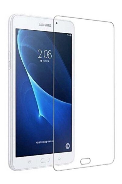 Muzz واقي شاشة زجاجي مقوى لجهاز سامسونج جالاكسي تاب A 7 بوصة 2016 شفاف