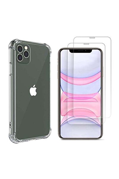 Margoun 3 قطع من جراب Gorilla Bumper المقاوم للصدمات وواقي الشاشة لهاتف iPhon...