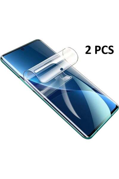 Generic واقي شاشة هيدروجيل شفاف مكون من قطعتين متوافق مع هاتف Sony XZ3S