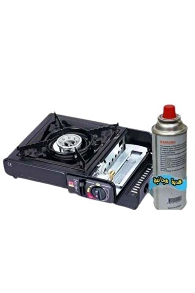 Generic موقد نزهة مع كيس بلاستيكي + علبة غاز