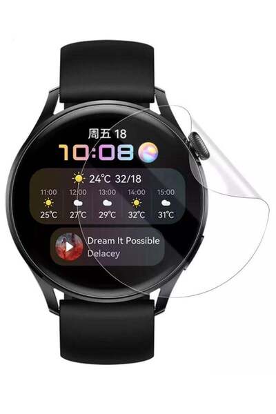 Generic واقي شاشة هيدروجيل شفاف لساعة جالاكسي واتش 4 مقاس 40 مم
