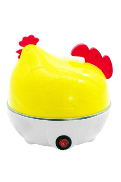 BLUELANS جهاز طهي البيض بالبخار الكهربائي على شكل دجاجة، مزود بـ 7 فتحات، لون...