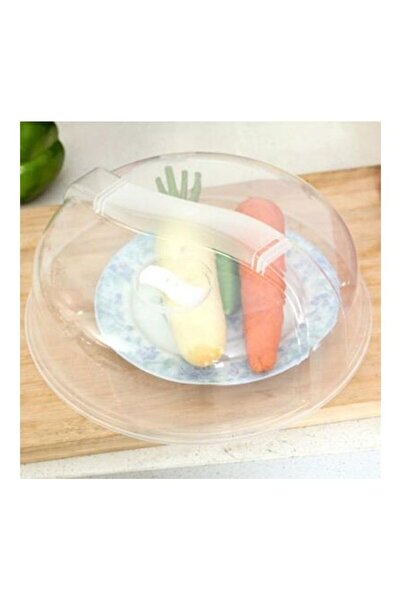 Generic 3-Piece Microwave Heating Lid Clear 28x28x32cm
