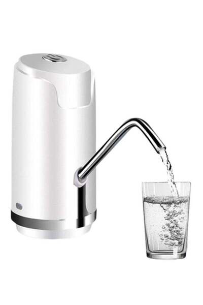 Generic جهاز مضخة مياه قابلة لإعادة الشحن JIPUSH-121 أبيض