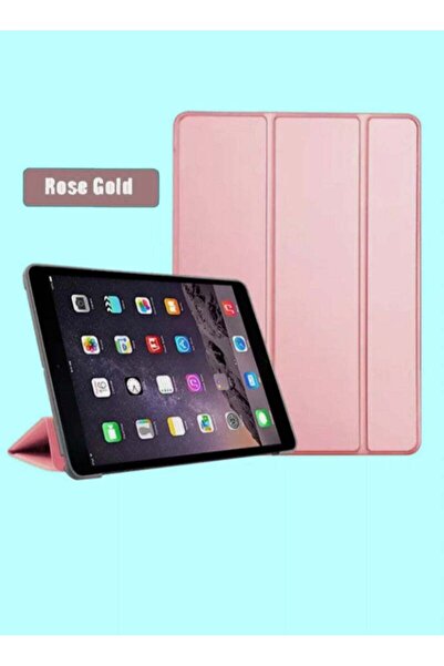 Generic Smart leather bag in rose gold color with smart feature for iPad AIR 3 10.5 inches