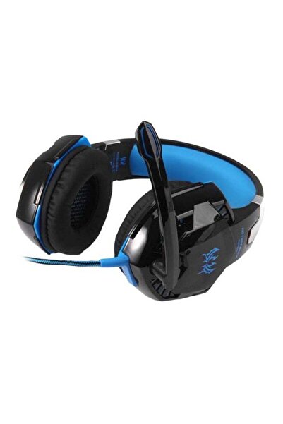 KOTION EACH سماعة ألعاب سلكية فوق الأذن مع ميكروفون